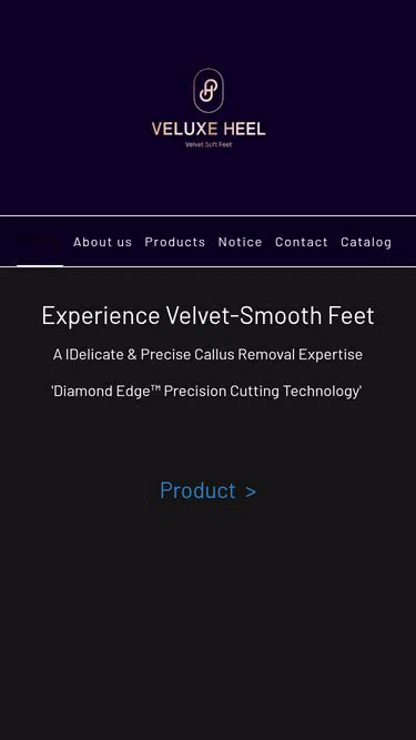 Screenshot of veluxe.co.kr