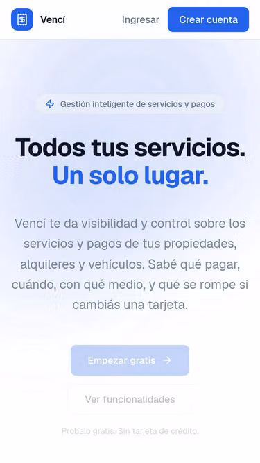 Screenshot of venci.app