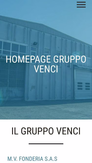 Screenshot of venci.it