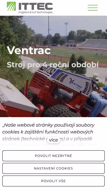 Screenshot of ventrac.eu