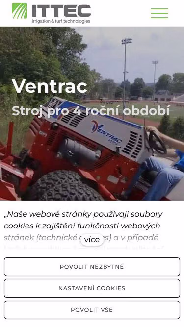 Screenshot of ventrac.sk