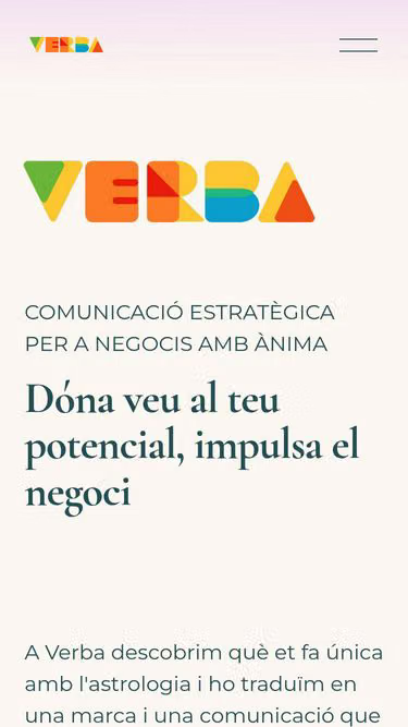 Screenshot of verba.cat