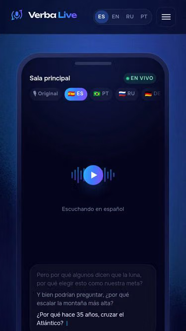 Screenshot of verba.im