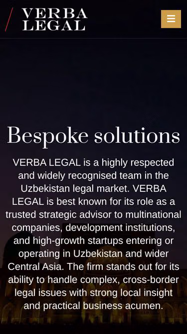 Screenshot of verba.uz