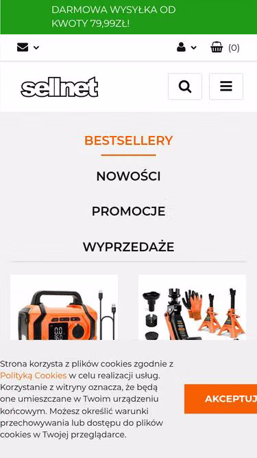 Screenshot of verda.pl