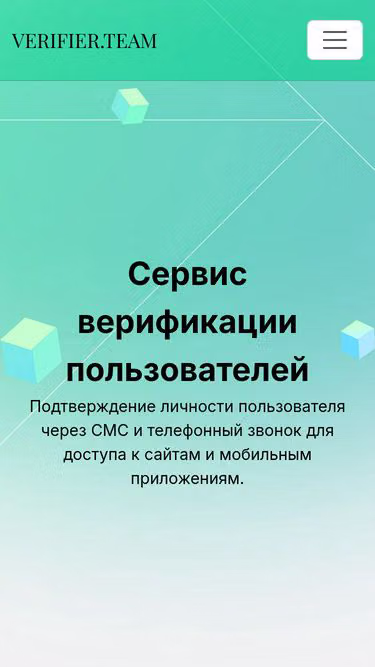 Screenshot of verifier.team