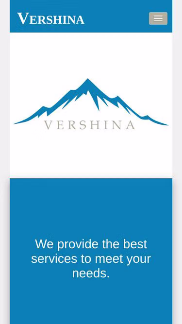 Screenshot of vershina.be