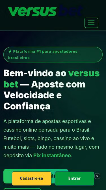 Screenshot of versusbet.vu
