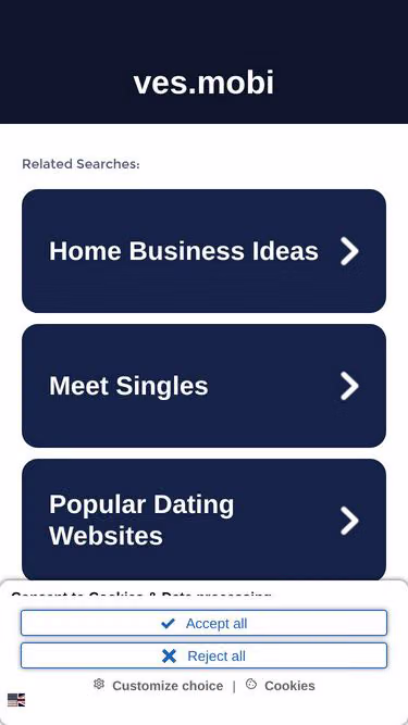 Screenshot of ves.mobi