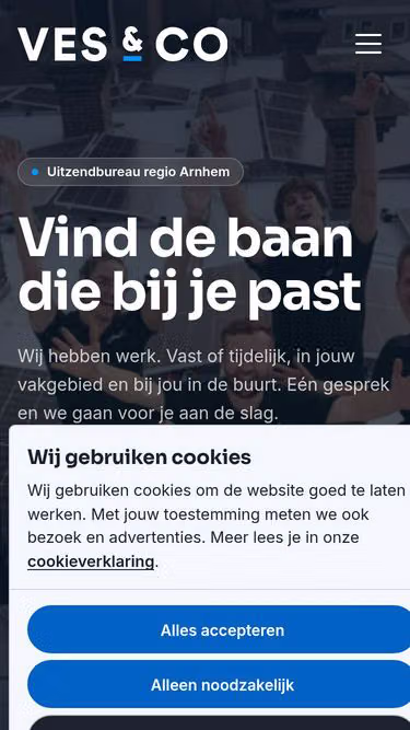 Screenshot of ves.nu