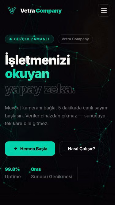 Screenshot of vetra.company