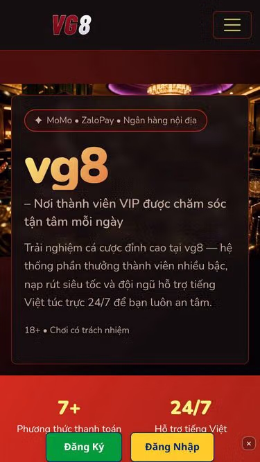 Screenshot of vg8.lat
