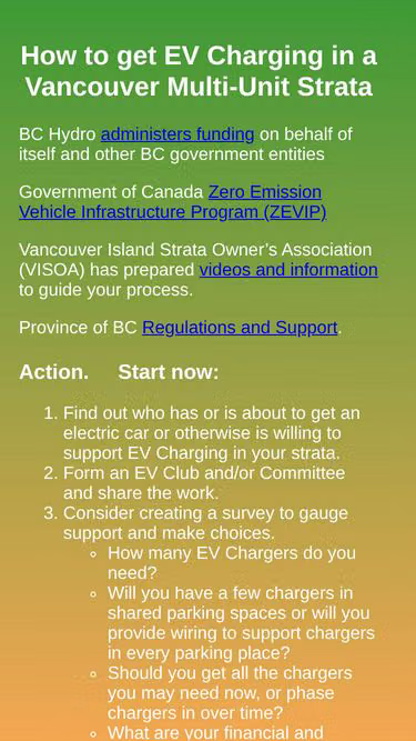 Screenshot of vgreen.ca