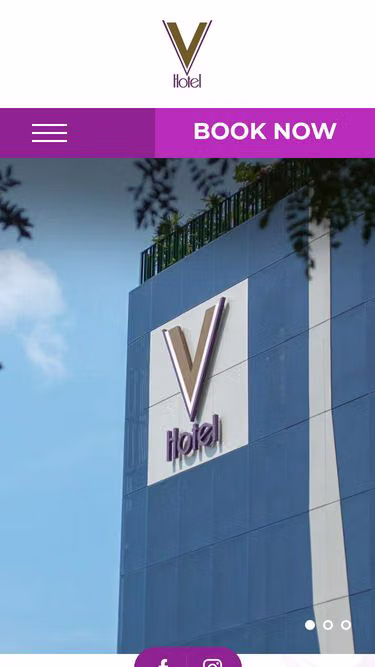Screenshot of vhotel.sg