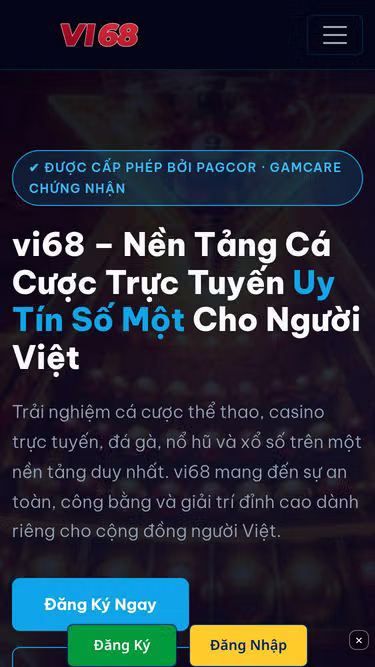 Screenshot of vi68.lat