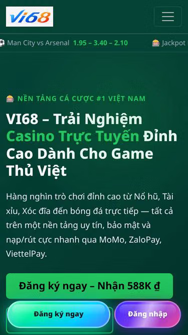 Screenshot of vi68.my