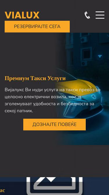 Screenshot of vialux.mk