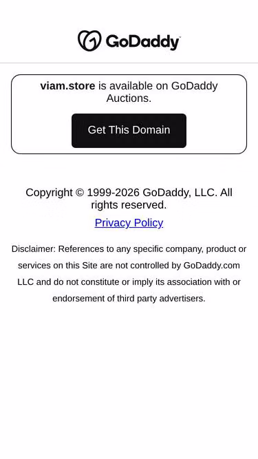 Screenshot of viam.store
