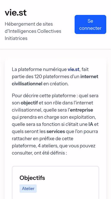 Screenshot of vie.st
