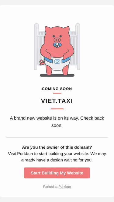 Screenshot of viet.taxi
