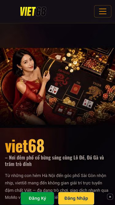 Screenshot of viet68.cam