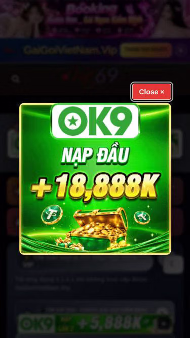 Screenshot of viet69.surf