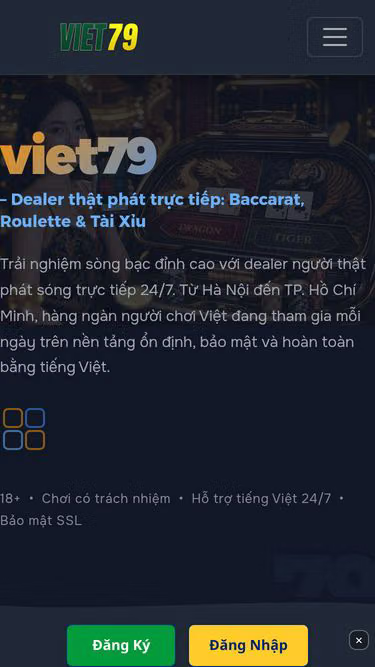 Screenshot of viet79.cam