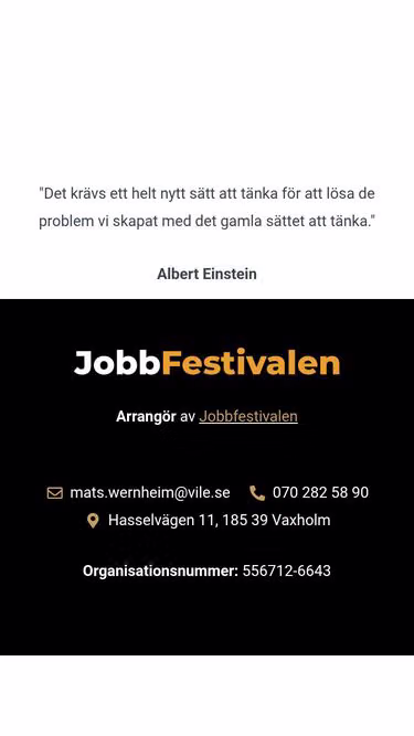 Screenshot of vile.se