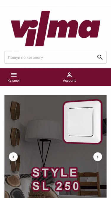 Screenshot of vilma.club