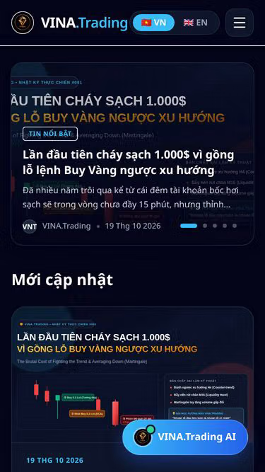 Screenshot of vina.trading