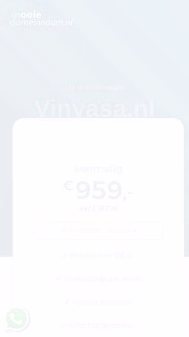 Screenshot of vinyasa.nl