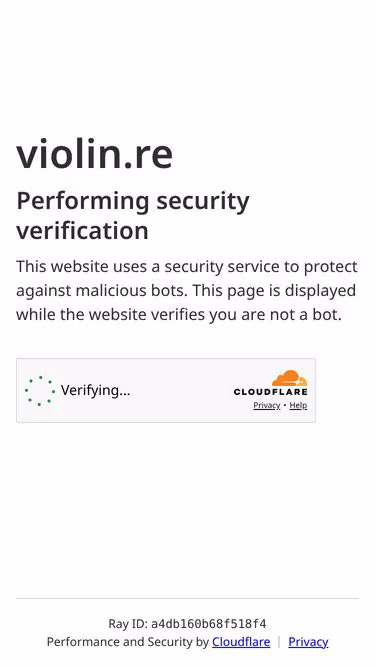 Screenshot of violin.re