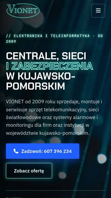 Screenshot of vionet.pl