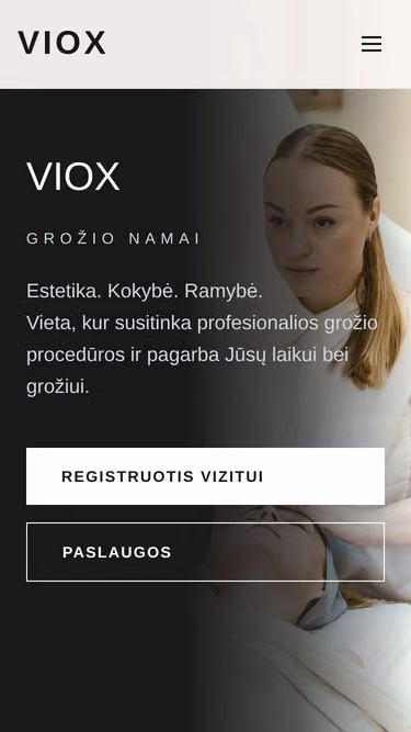 Screenshot of viox.lt