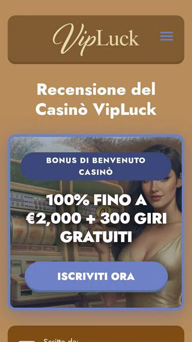 Screenshot of vip-luck.it