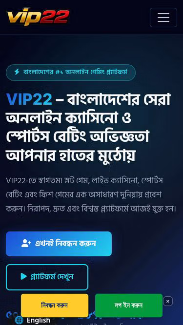 Screenshot of vip22.my