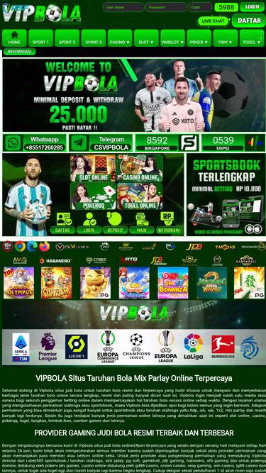 Screenshot of vipbola.cyou