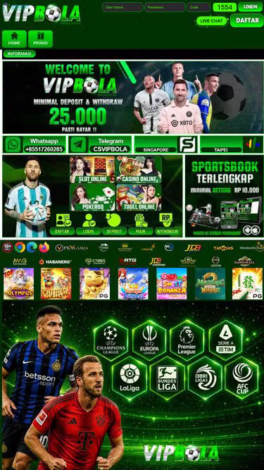 Screenshot of vipbola.org