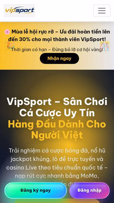 Screenshot of vipsport.bet