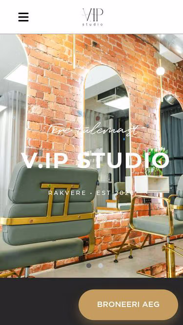 Screenshot of vipstudio.ee