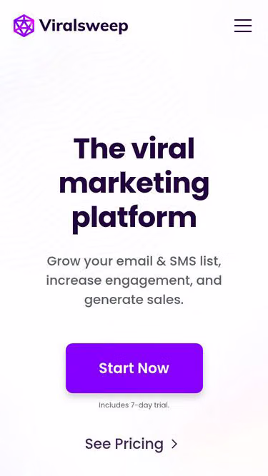 Screenshot of viral.design