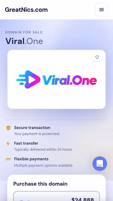 Screenshot of viral.one