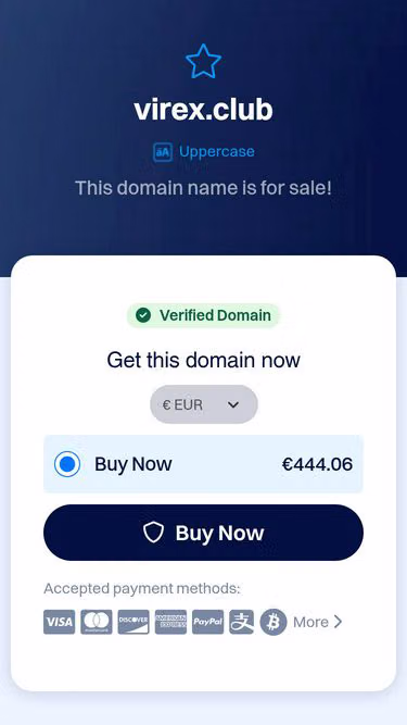 Screenshot of virex.club