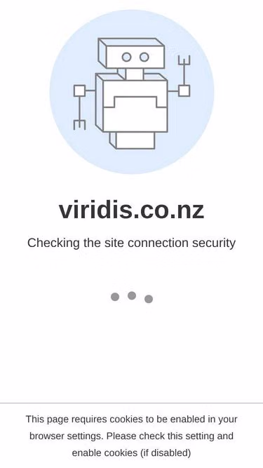 Screenshot of viridis.co.nz
