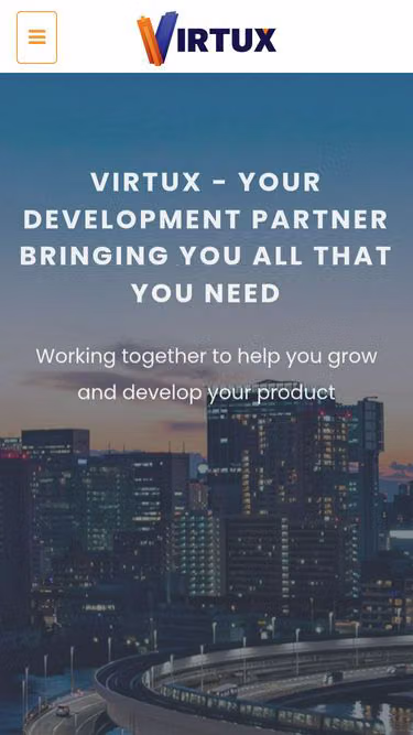 Screenshot of virtux.nl