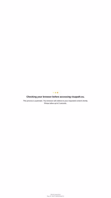 Screenshot of visapath.eu