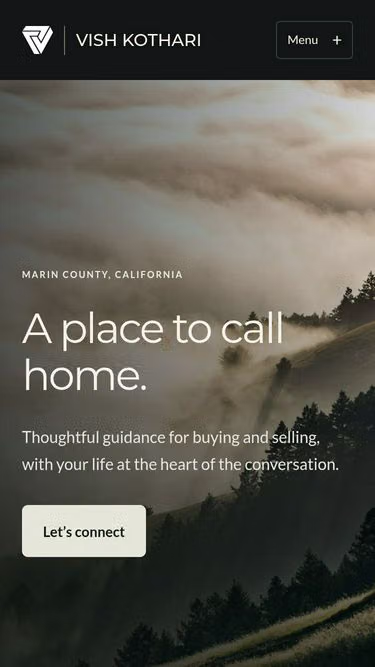 Screenshot of vish.homes