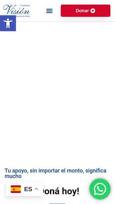 Screenshot of vision.org.py