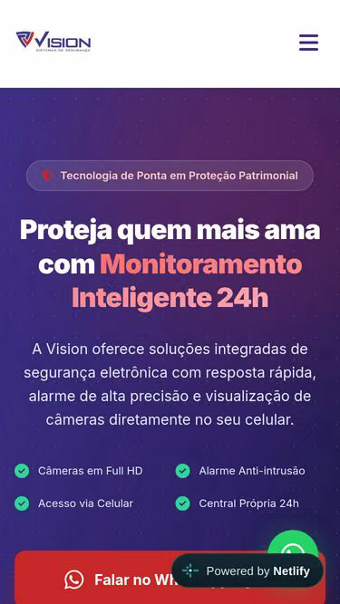 Screenshot of vision.seg.br