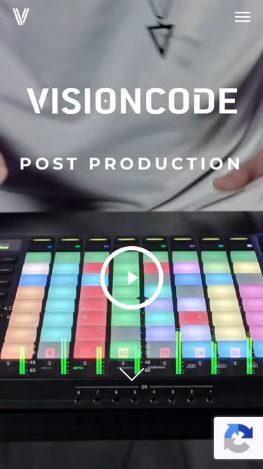 Screenshot of visioncode.eu